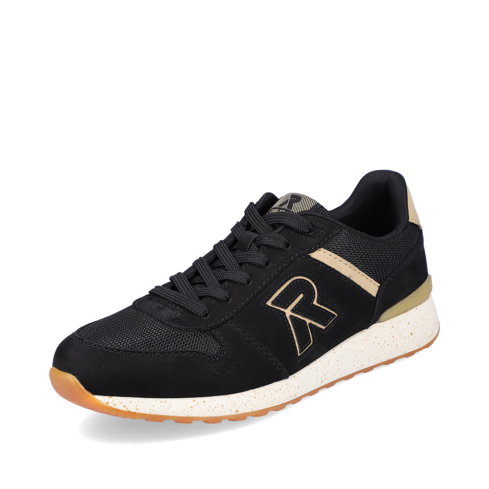 Rieker Evolution Men's Style 07601 Athletic Lace-Up - Black