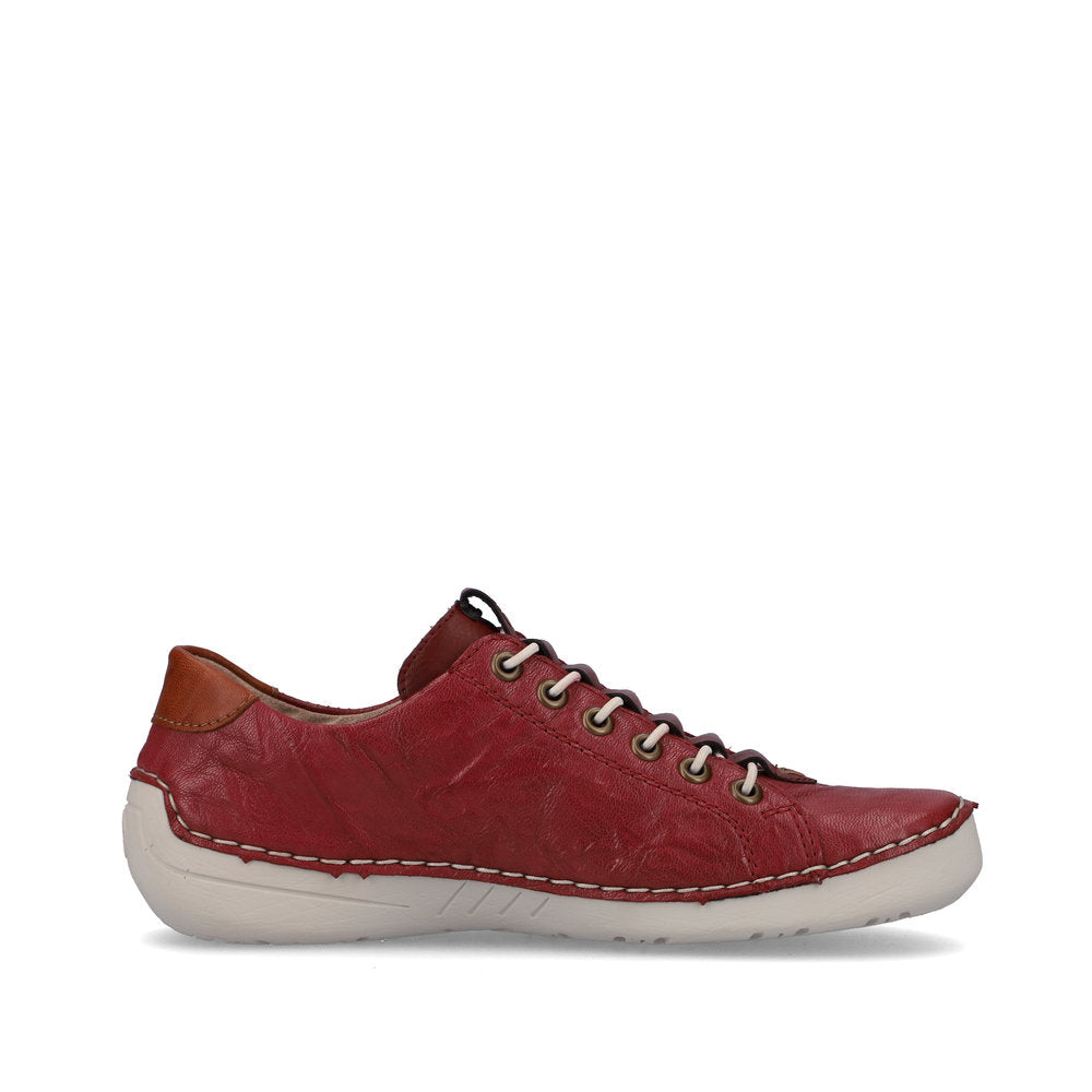 Rieker Women's Style 52585 Casual Slip-On - Red DoY3VG2n