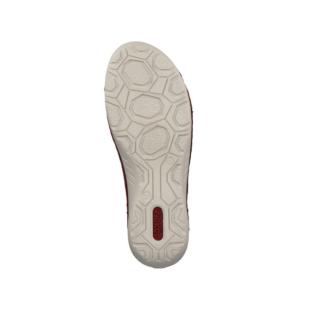 Rieker Women's Style 52585 Casual Slip-On - Red DoY3VG2n