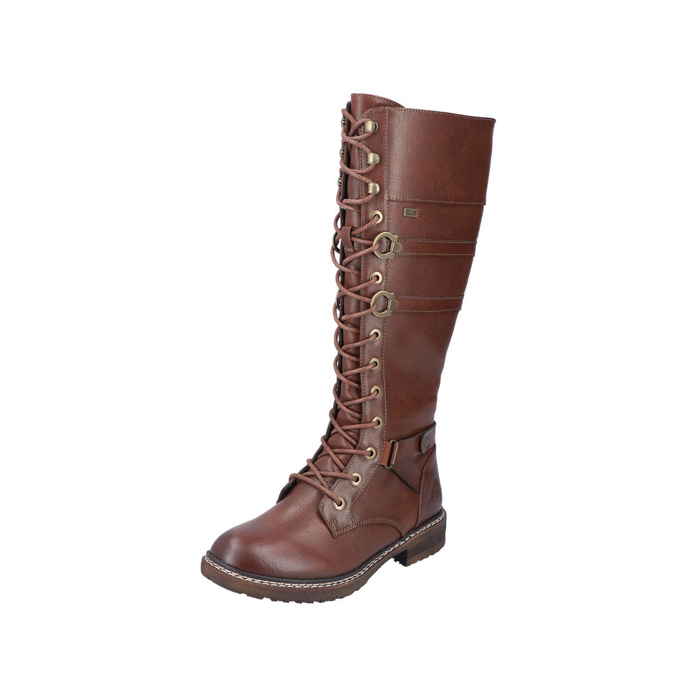Rieker Synthetic Material Women's' Tall 94732-14 Tall Boots - Brown
