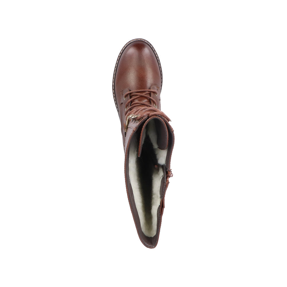 Rieker Synthetic Material Women's' Tall 94732-14 Tall Boots - Brown e3LEk2et