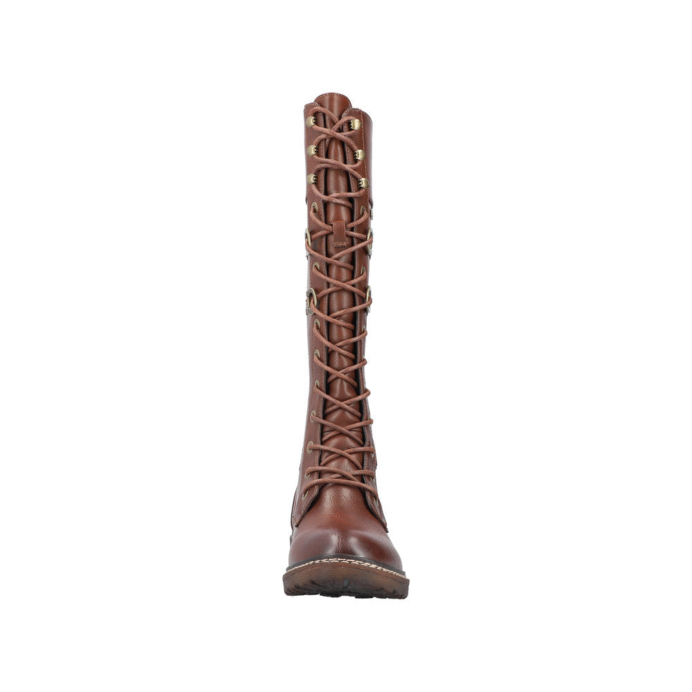 Rieker Synthetic Material Women's' Tall 94732-14 Tall Boots - Brown e3LEk2et