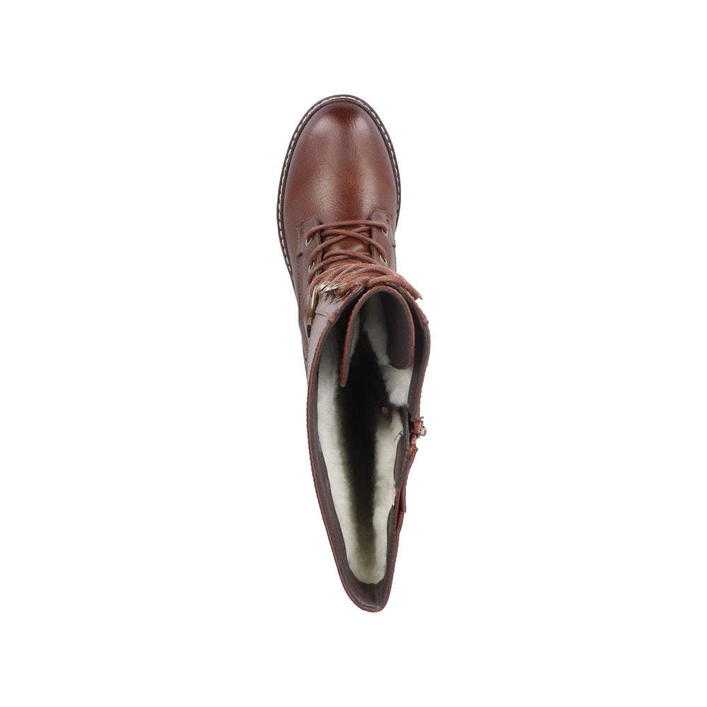Rieker Synthetic Material Women's' Tall 94732-14 Tall Boots - Brown e3LEk2et