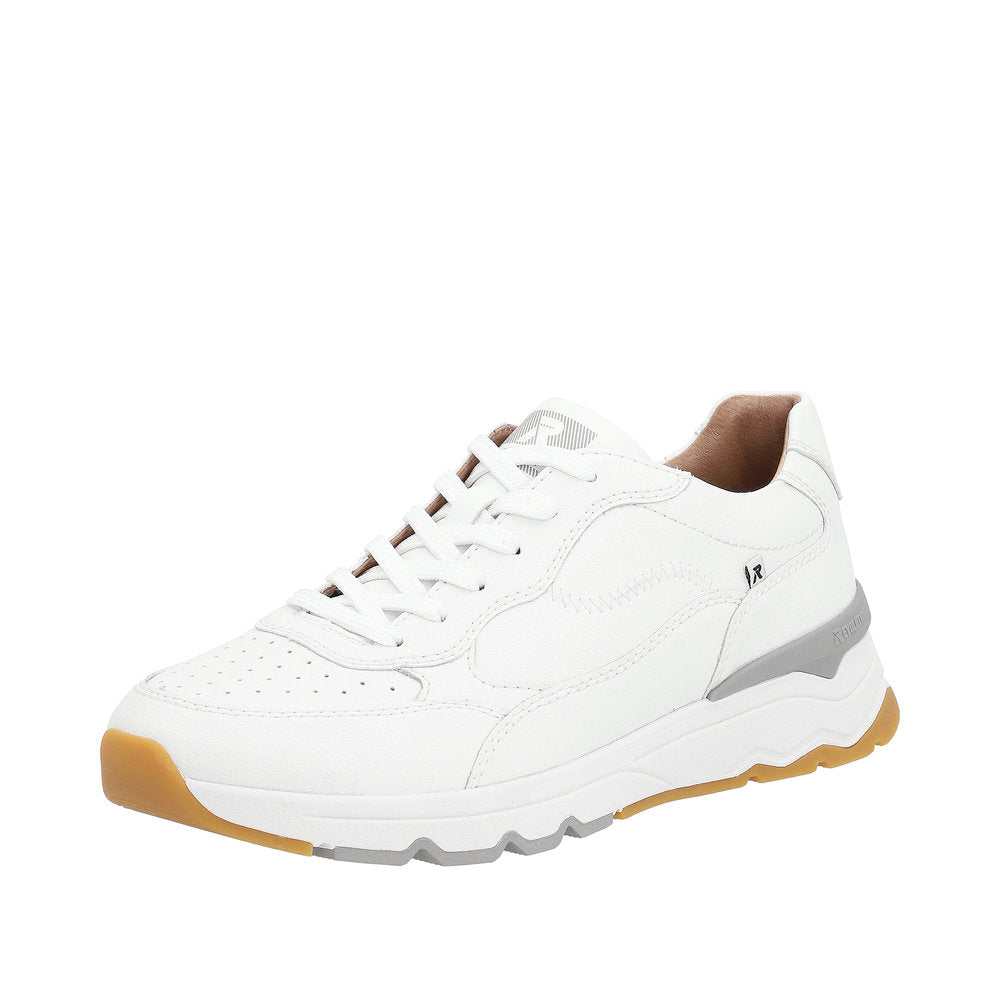 Rieker Evolution Men's Style U0901 Athletic Lace-Up - White