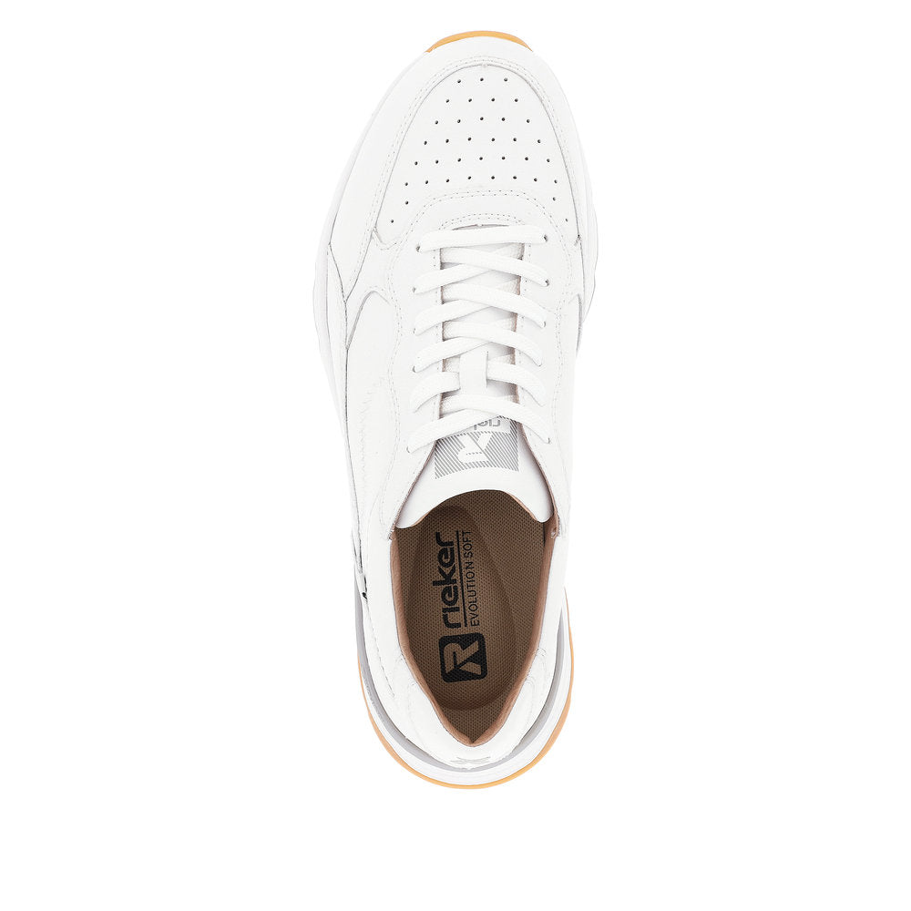 Rieker Evolution Men's Style U0901 Athletic Lace-Up - White Typ8Xe14