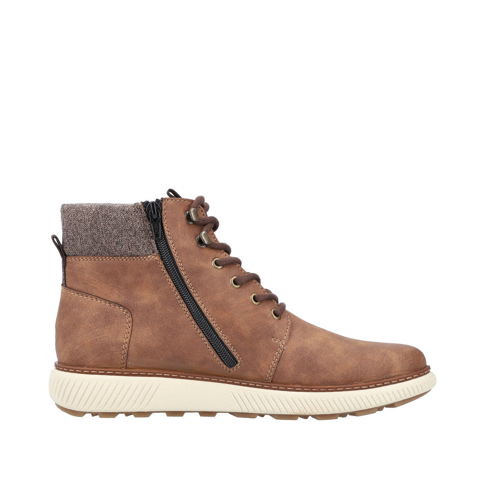 Rieker Synthetic Material Men's B3342 Ankle Boots - Brown J1JDrbZK