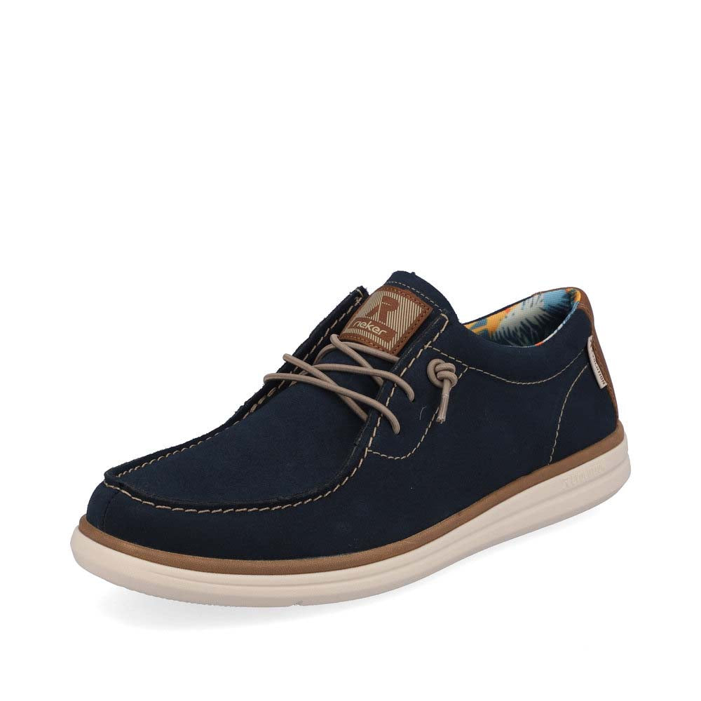 Rieker Evolution Men's Style U0602 Casual Lace-Up - Blue