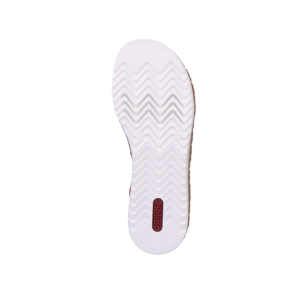 Rieker Women's Style 679L4 Casual Sandal - Red ldLCrJJD