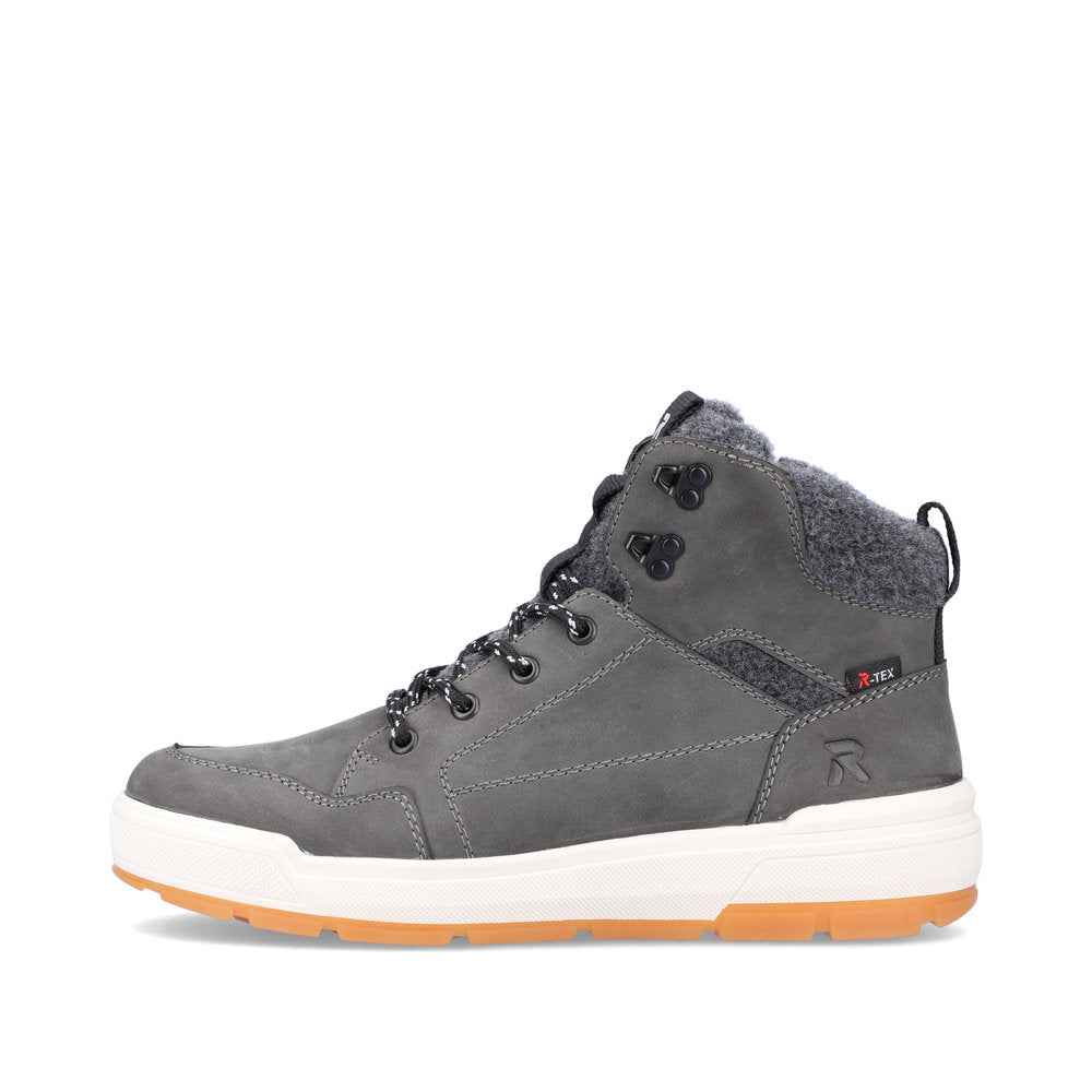 Rieker Evolution Suede Leather Men's U0070 Ankle Boots - Grey EijM7kCG