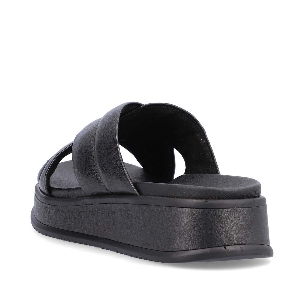 Rieker Evolution Women's Style W0802 Casual Mule - Black euzyLQTw
