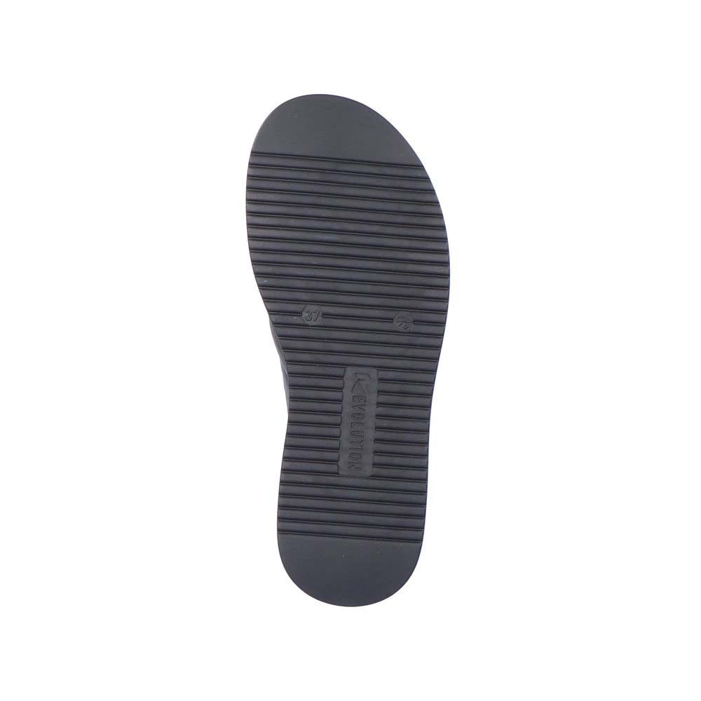 Rieker Evolution Women's Style W0802 Casual Mule - Black euzyLQTw