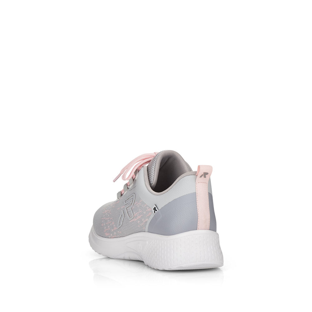 Rieker Evolution Women's Style 40702 Athletic Lace-Up - Grey 0hHZzPmK