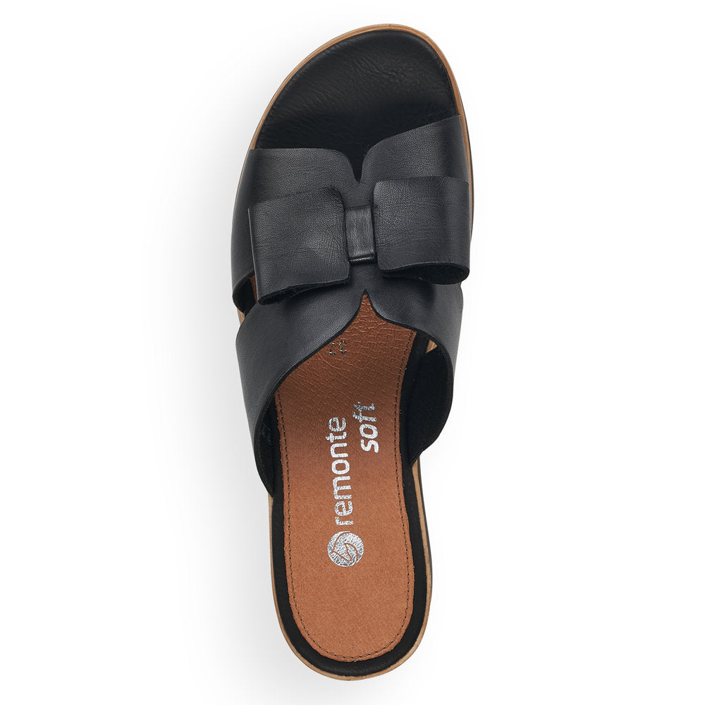 Remonte Women's Style D6456 Dress Mule - Black l3JzdrO4