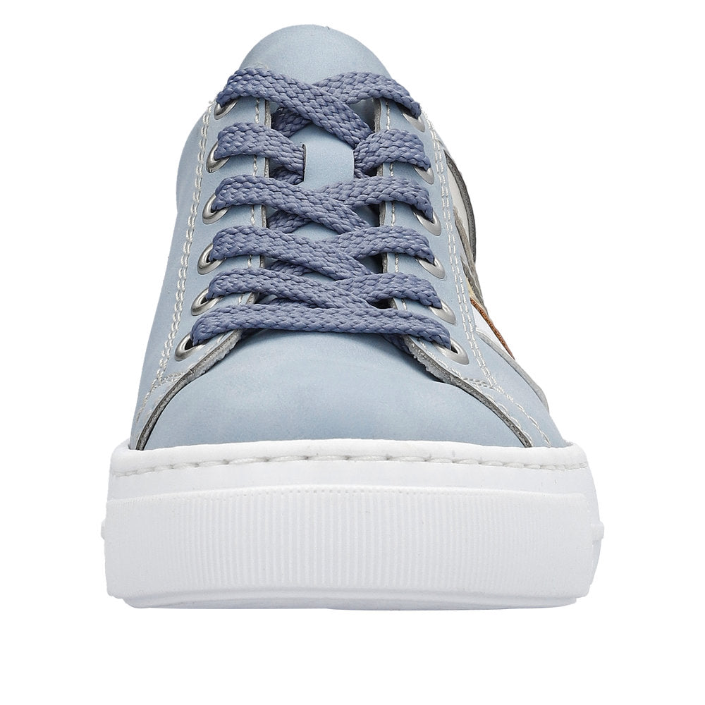 Rieker Women's Style L8802 Athletic Lace-Up - Blue Combination HUBenyvR