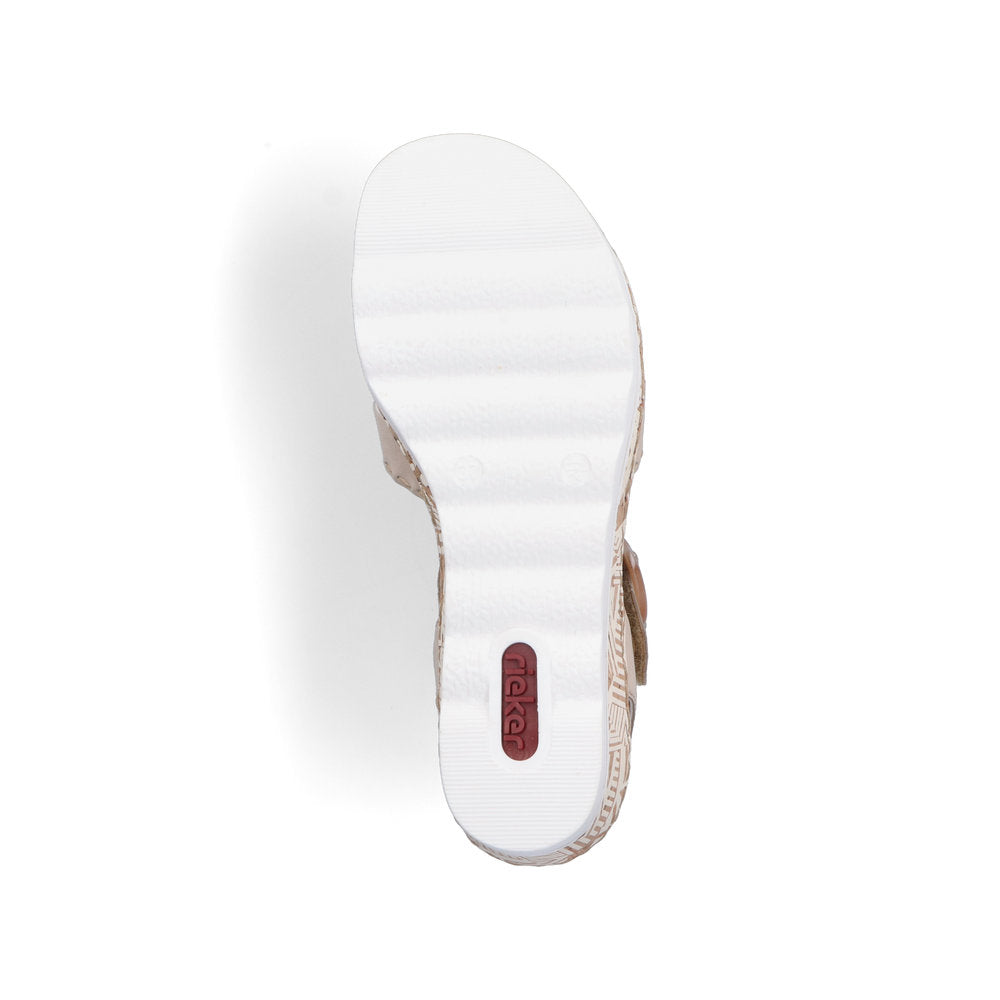 Rieker Women's Style 67173 Dress Sandal - Beige JZ95oSgW