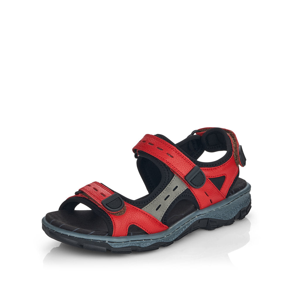 Rieker Women's Style 68872 Athletic Trekking - Red