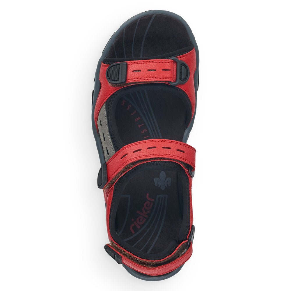 Rieker Women's Style 68872 Athletic Trekking - Red TlwAK21a