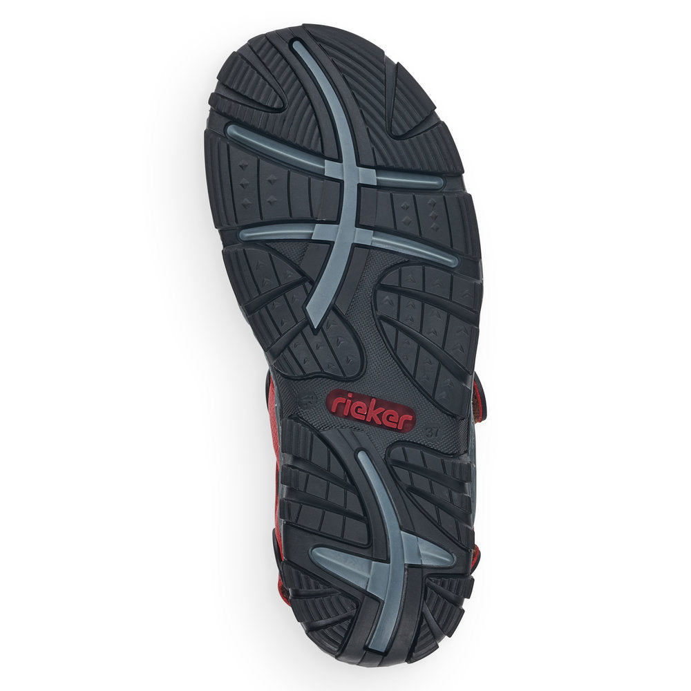 Rieker Women's Style 68872 Athletic Trekking - Red TlwAK21a