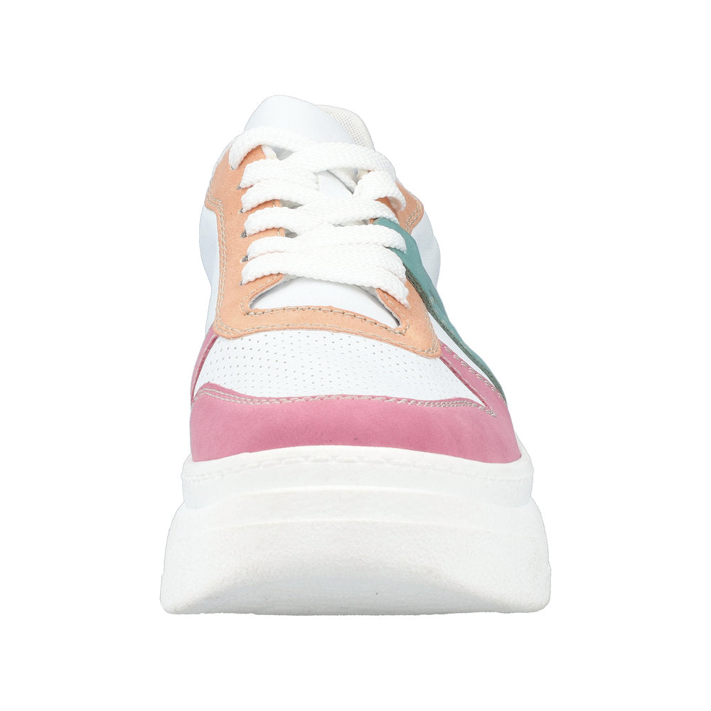 Rieker Women's Style M7814 Athletic Lace-Up - White Combination 78b5dqAE