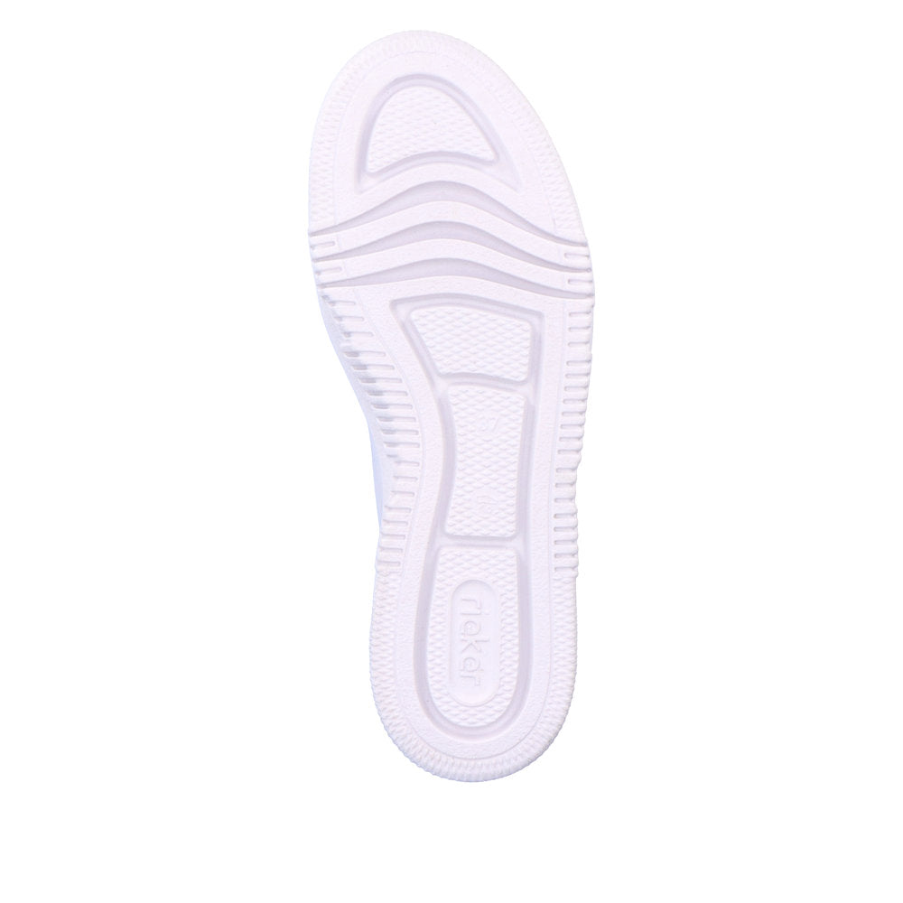 Rieker Women's Style M1921 Athletic Lace-Up With Zip - White Eku8e0Ex