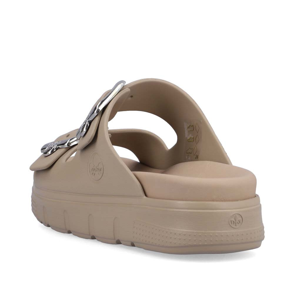 Rieker Women's Style P2180 Casual Mule - Brown EOp6gAUr