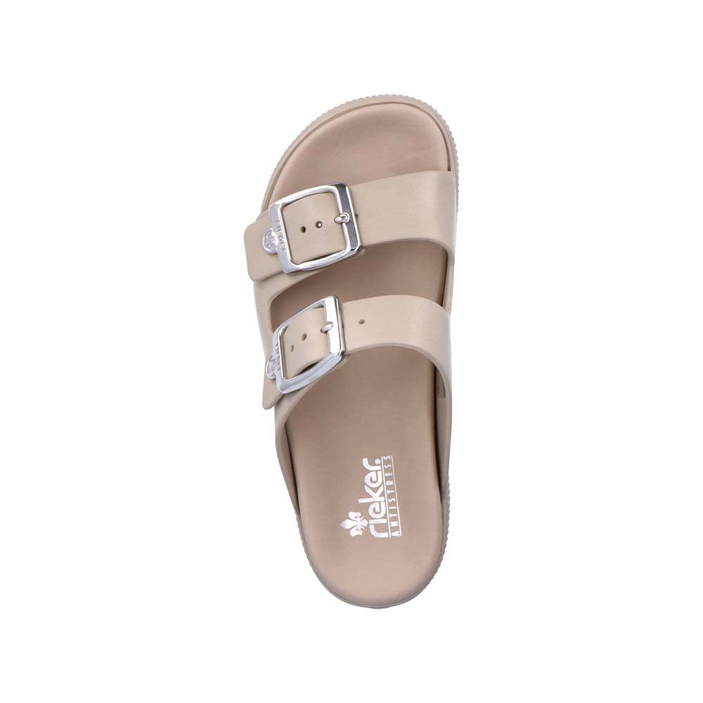 Rieker Women's Style P2180 Casual Mule - Brown EOp6gAUr