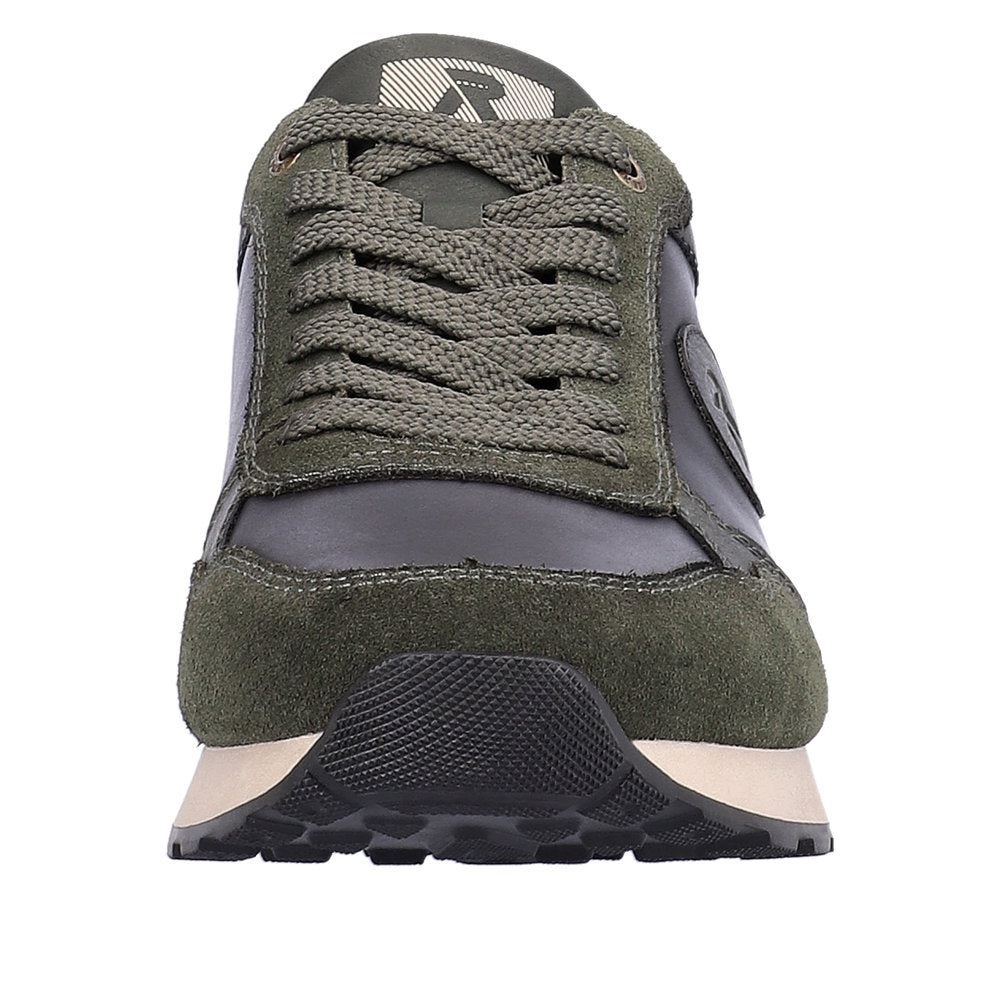 Rieker Evolution Leather Men's U0305 - Green Combination FtmJ0UBh