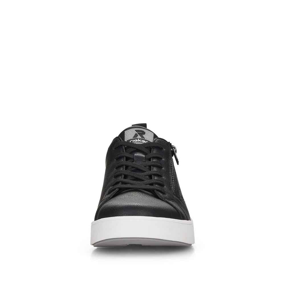 Rieker Evolution Women's Style 41906 Athletic Lace-Up With Zip - Black MX3X8SxV