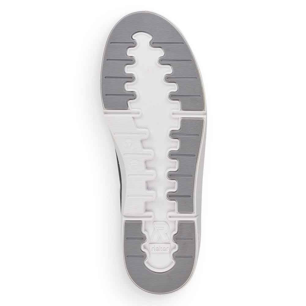 Rieker Evolution Women's Style 41906 Athletic Lace-Up With Zip - Black MX3X8SxV