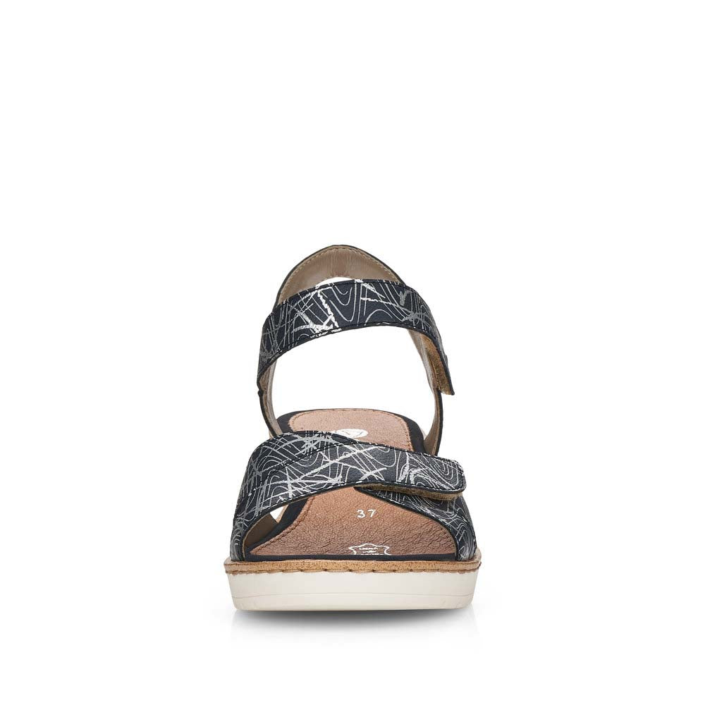 Remonte Women's Style R6252 Dress Sandal - Blue Combination lRmEbWye