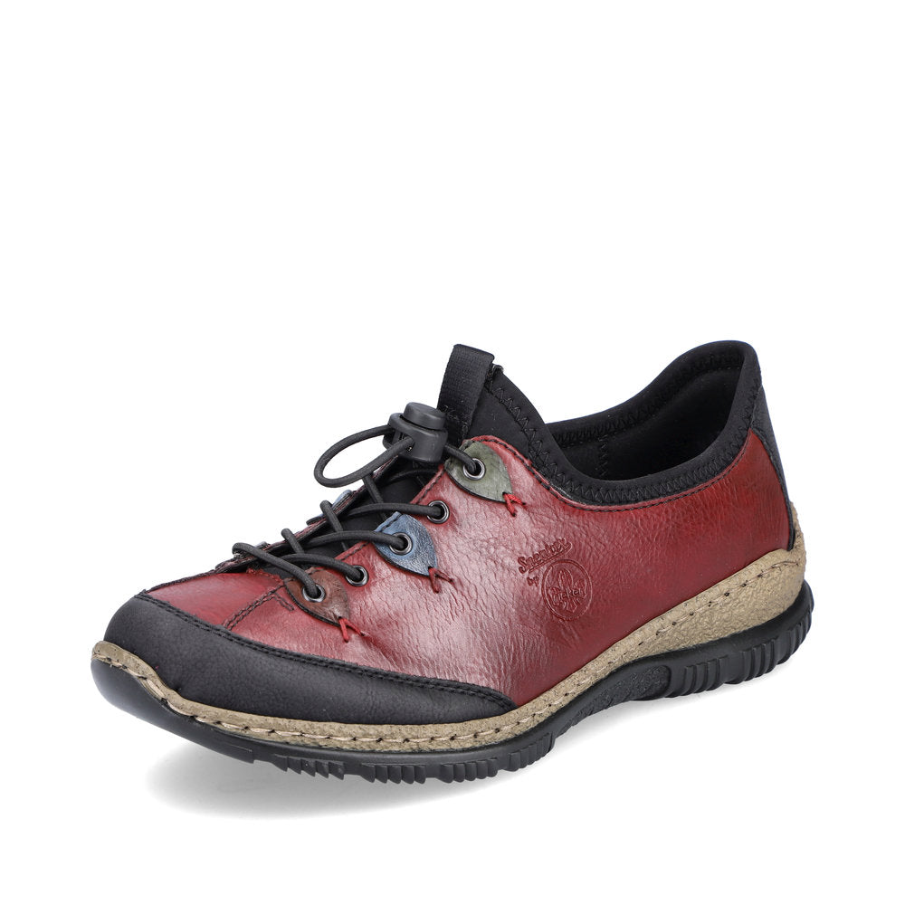Rieker Synthetic Material Women's N3271-68 - Red Combination