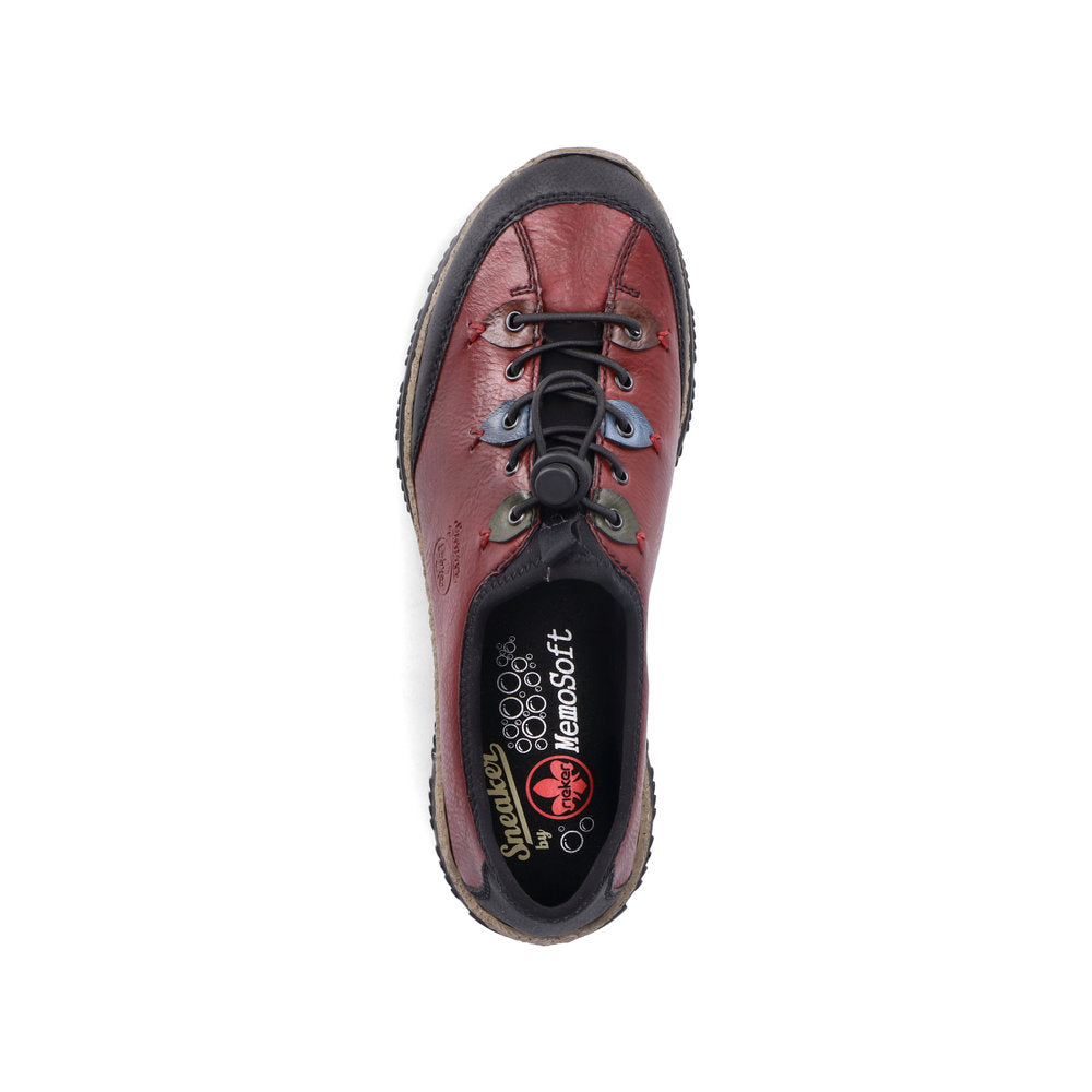 Rieker Synthetic Material Women's N3271-68 - Red Combination stbtttBO