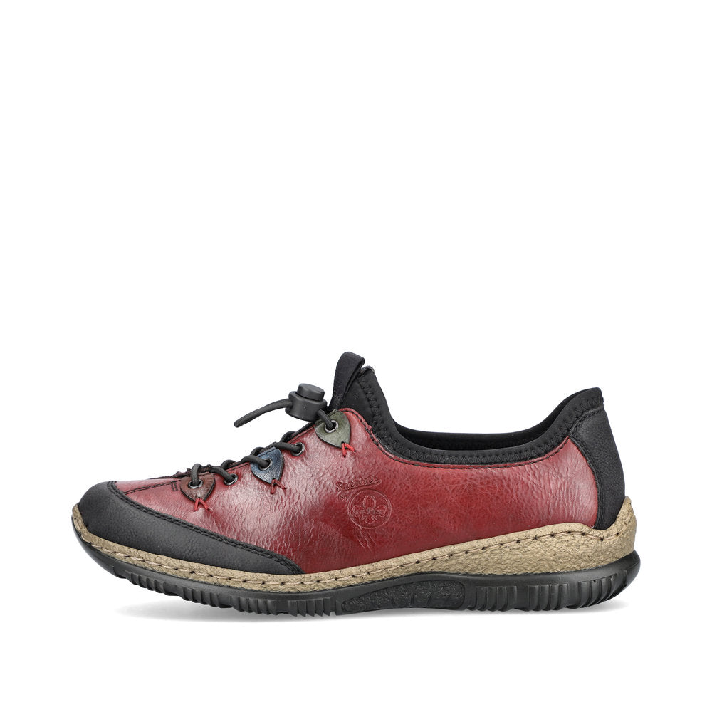 Rieker Synthetic Material Women's N3271-68 - Red Combination stbtttBO