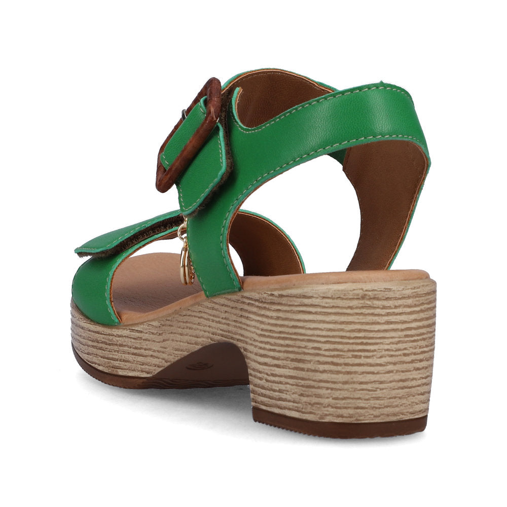 Remonte Women's Style D0N52 Dress Sandal - Green g4OU8ybj