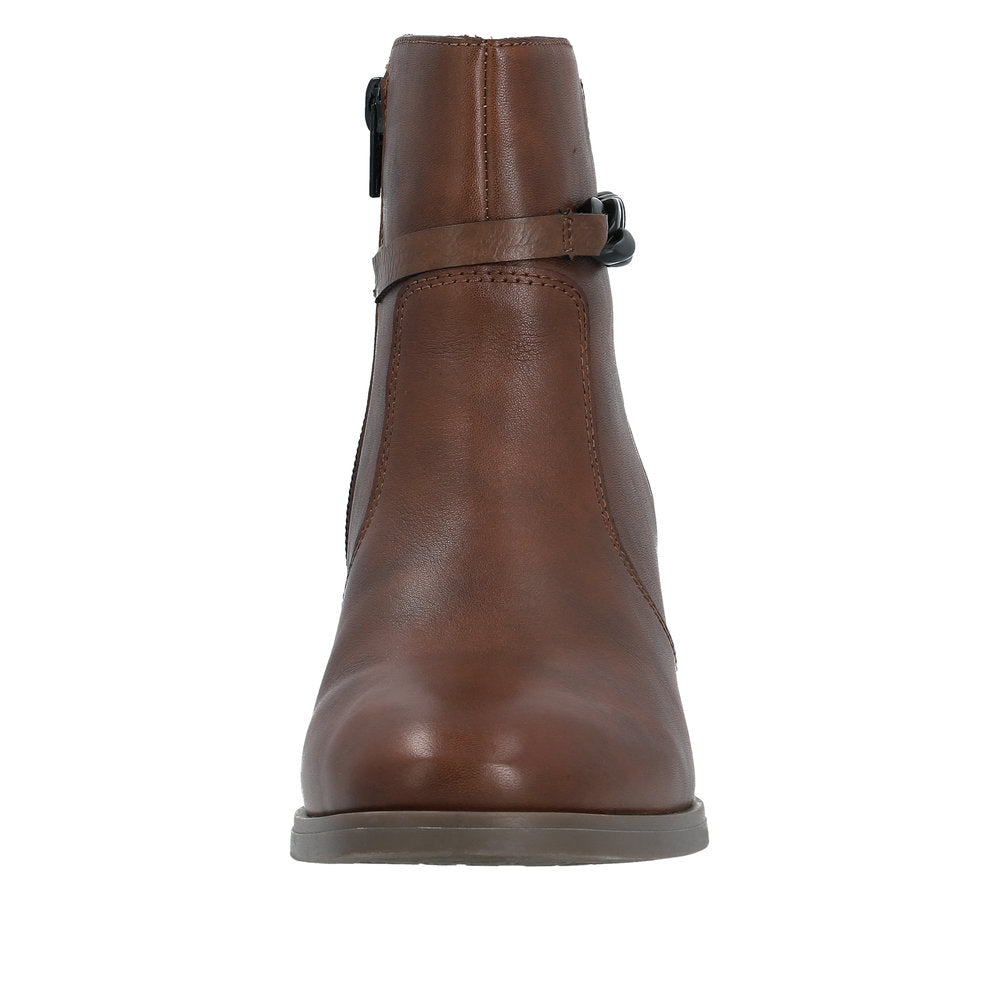 Remonte Leather Women's Mid Height D0V73 Mid-Height Boots - Brown udDWKEgr