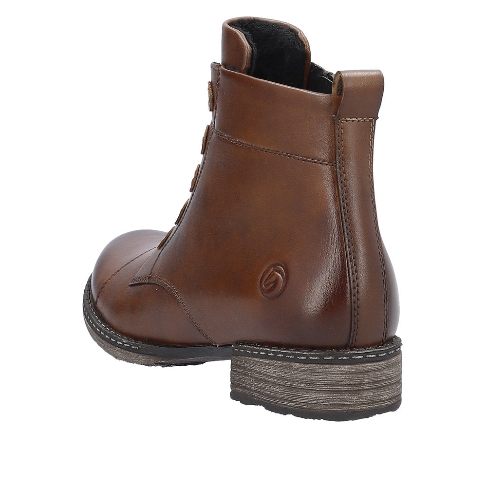 Remonte Leather Women's Mid Height D4392 Mid-Height Boots - Brown BAh6PHPz