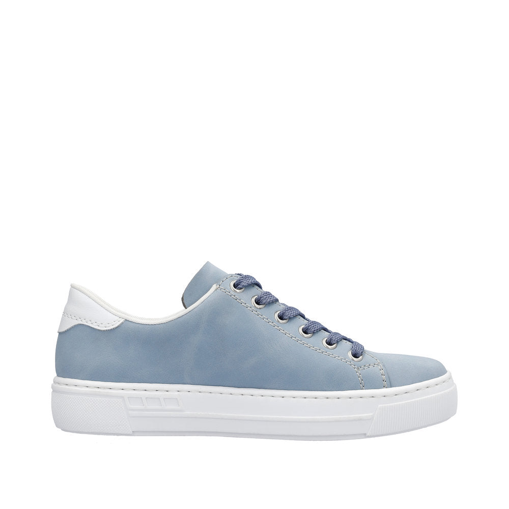 Rieker Women's Style L8802 Athletic Lace-Up - Blue Combination nxgeDYfj
