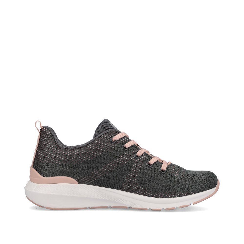 Rieker Evolution Women's Style 40100 Athletic Lace-Up - Grey IM5TdqP8