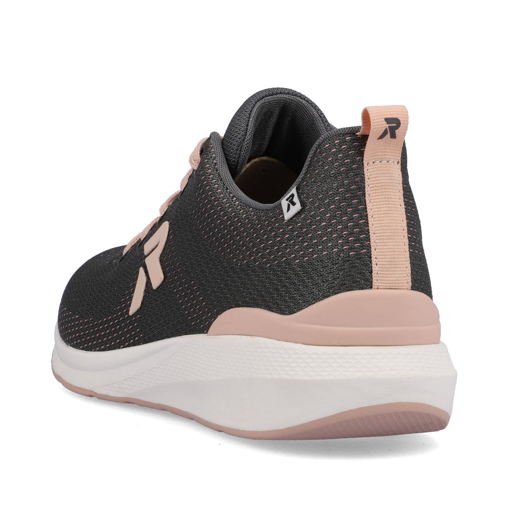 Rieker Evolution Women's Style 40100 Athletic Lace-Up - Grey IM5TdqP8