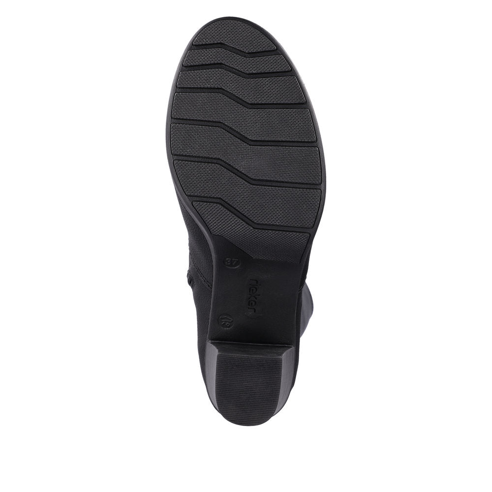 Rieker Synthetic Material Women's' Tall Y2253 Tall Boots - Black cXZCnpyB