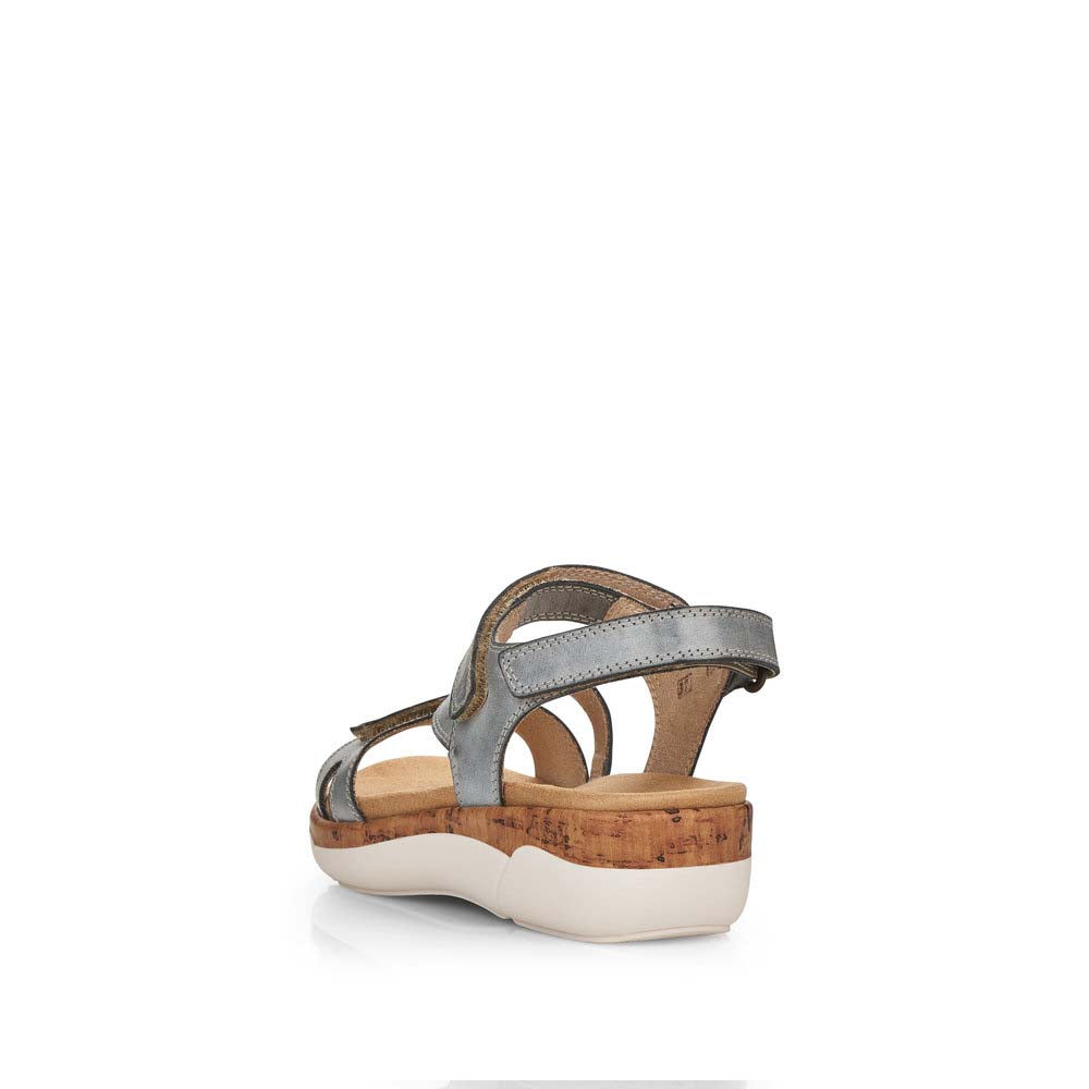 Remonte Women's Style R6850 Casual Sandal - Blue MIu9UggG