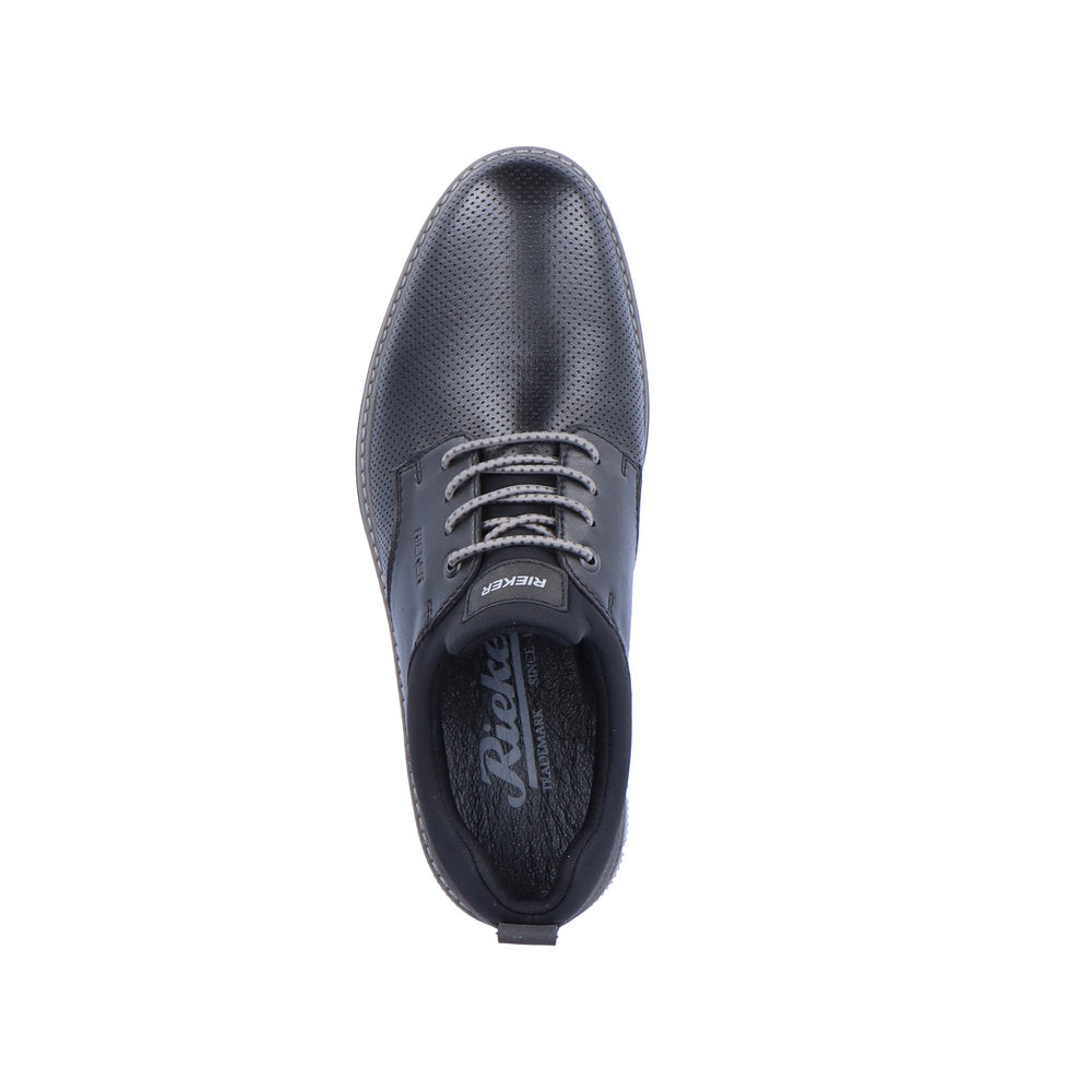Rieker Men's Style 14450 Dress Slip-On - Black 5v6TRthl