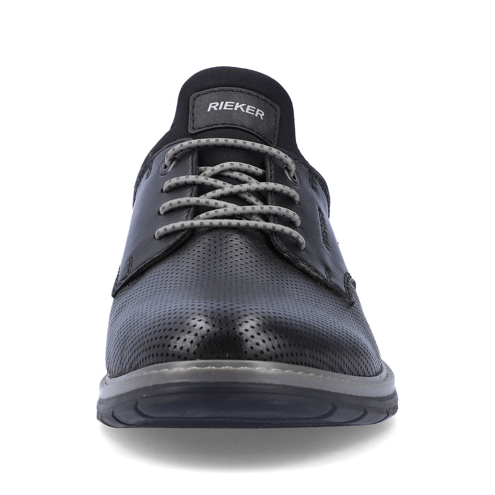 Rieker Men's Style 14450 Dress Slip-On - Black 5v6TRthl