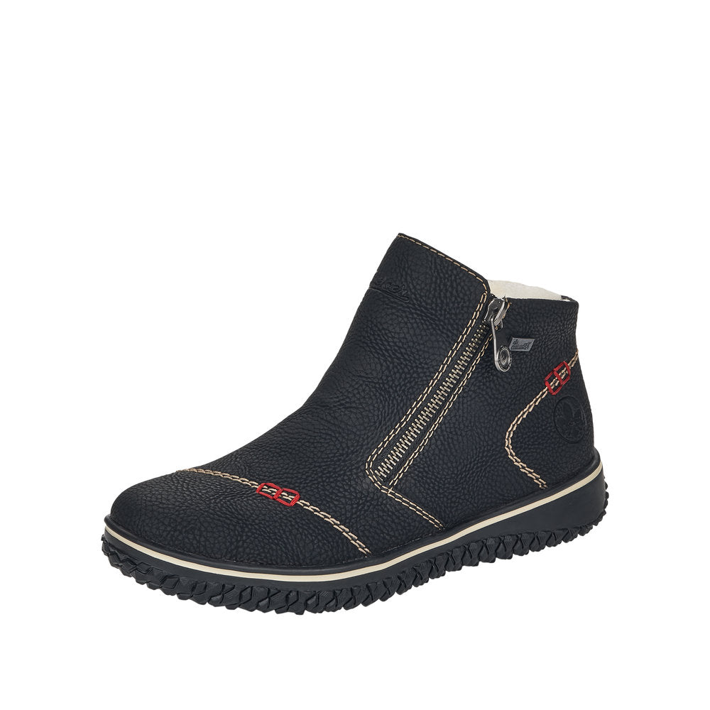Rieker Synthetic Material Women's Short L4270 Ankle Boots - Black
