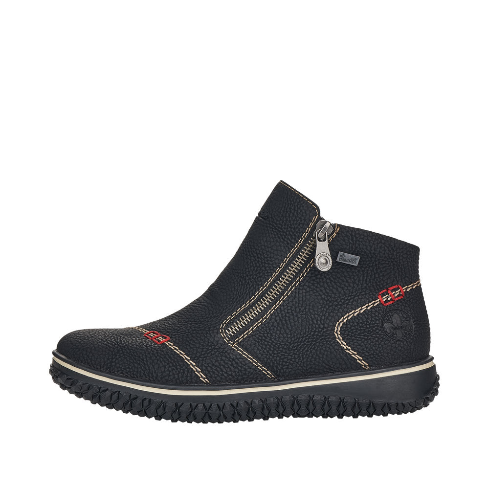 Rieker Synthetic Material Women's Short L4270 Ankle Boots - Black LcF56iaX