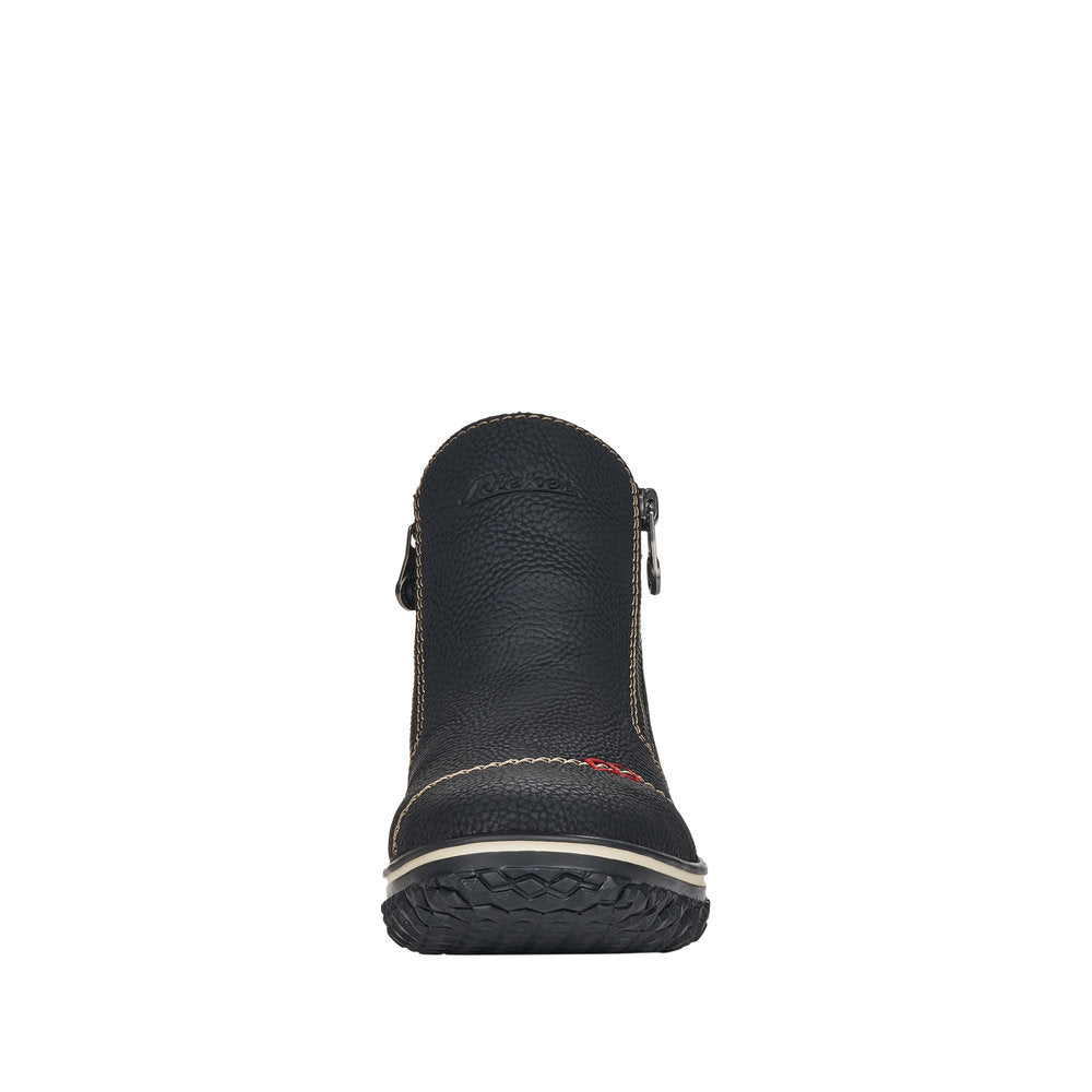 Rieker Synthetic Material Women's Short L4270 Ankle Boots - Black LcF56iaX