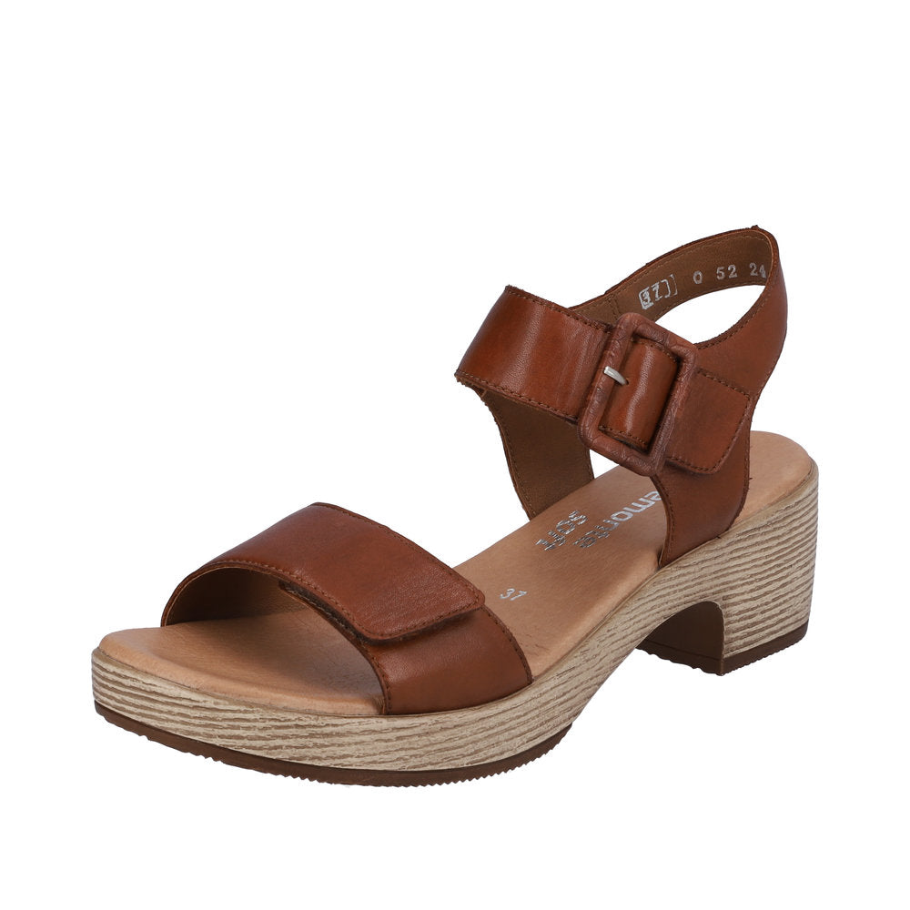 Remonte Women's Style D0N52 Dress Sandal - Brown