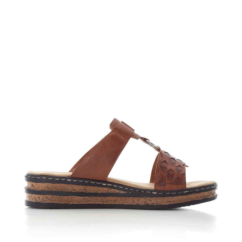 Rieker Women's Style 629K9 Casual Mule - Brown b3hTylvs
