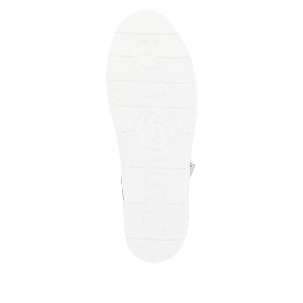 Remonte Women's Style D5830 Casual Lace-Up With Zip - Silver\/Platinum rmrMZOzF