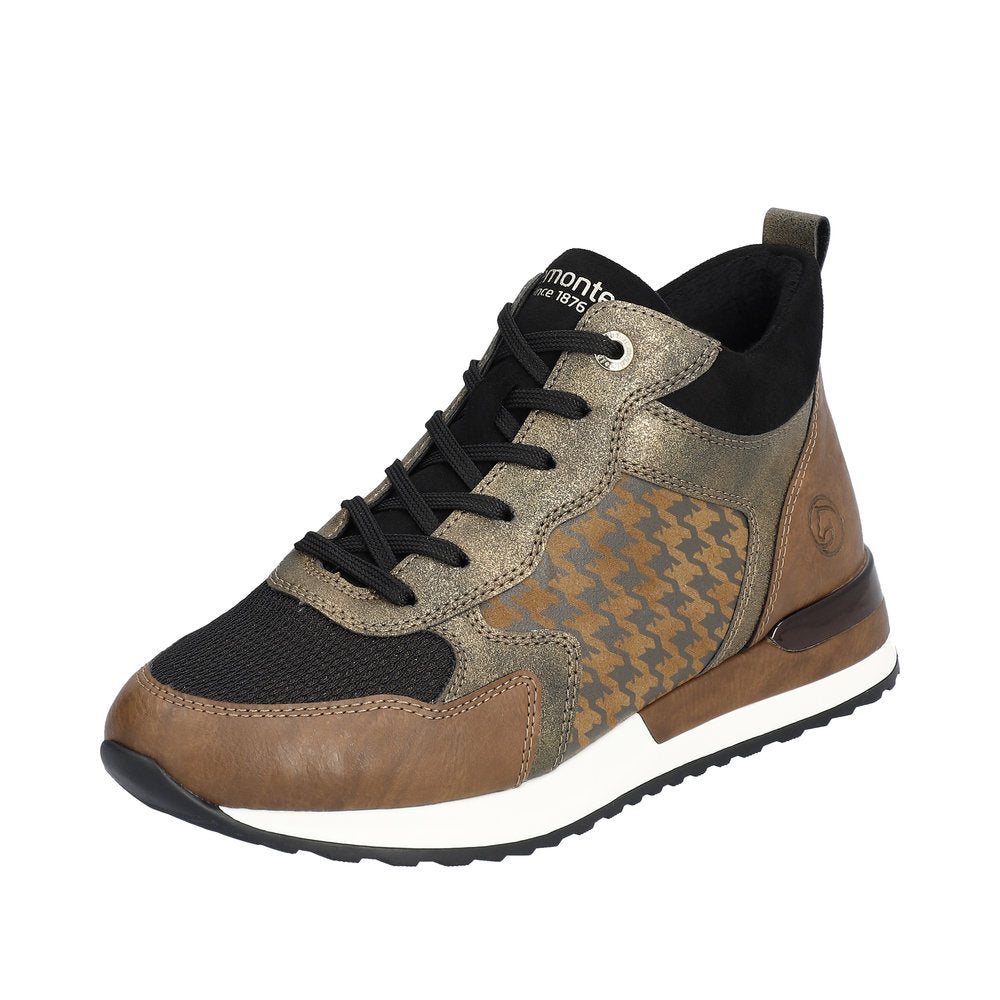 Remonte Synthetic Material Women's R2577 - Brown Combination